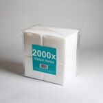 33cm 2 Ply White Paper Lunch Napkin - 2000pk