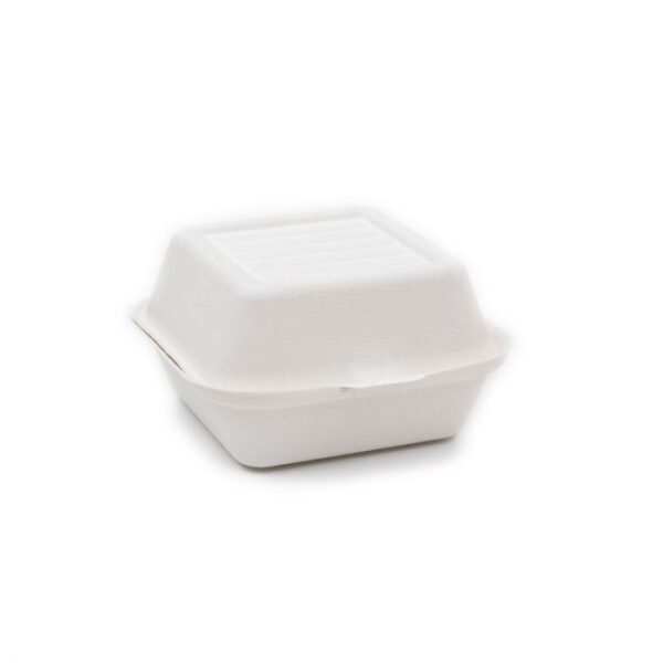 6" Bagasse Burger Box - 500pk